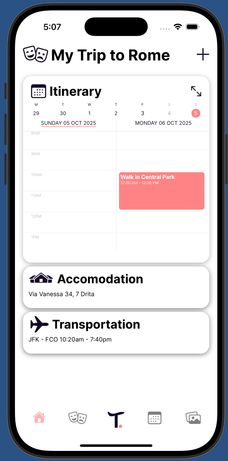 Walk Added Interface